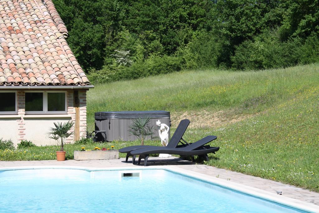 Bed and Breakfast La Perle Du Lot Castelnau-Montratier Exterior foto