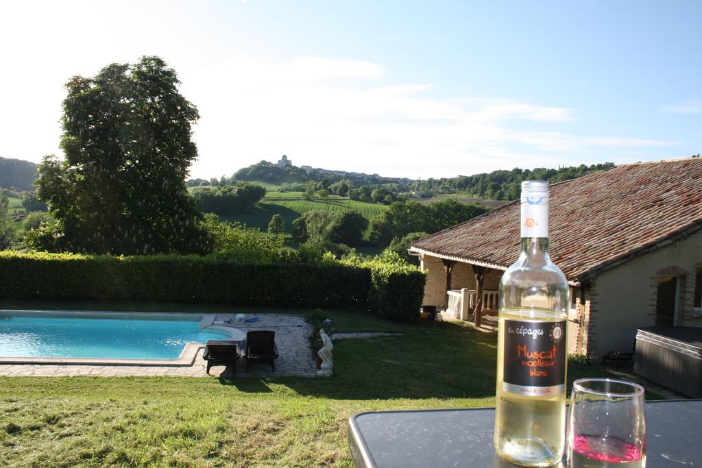 Bed and Breakfast La Perle Du Lot Castelnau-Montratier Exterior foto