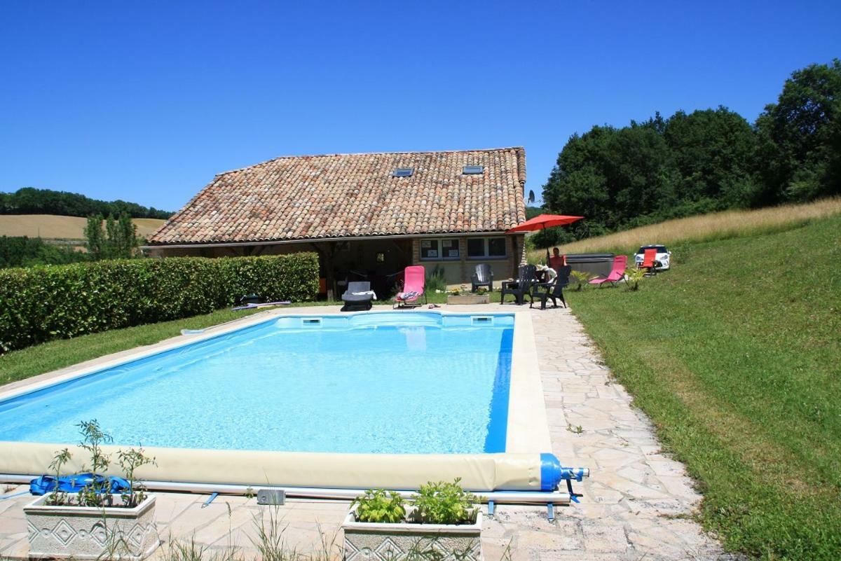 Bed and Breakfast La Perle Du Lot Castelnau-Montratier Exterior foto